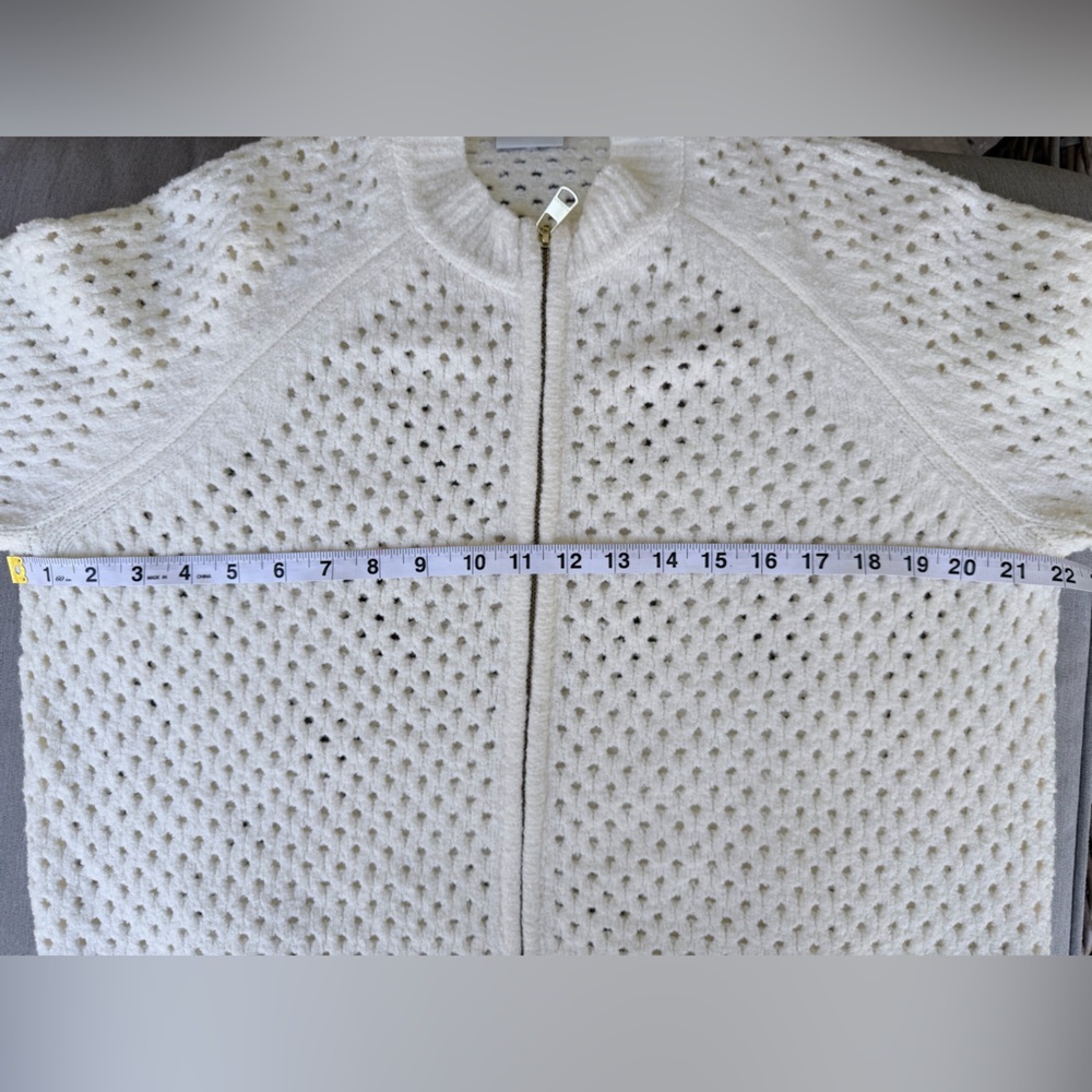 Varley Marta Bouclé Zip Women's Sweater Jacket Cardigan (22” p2p) runs big - Picture 4 of 6